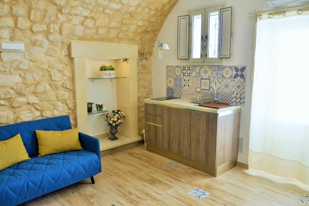 Część wypoczynkowa w obiekcie Al Borgo dell'Arte Suite