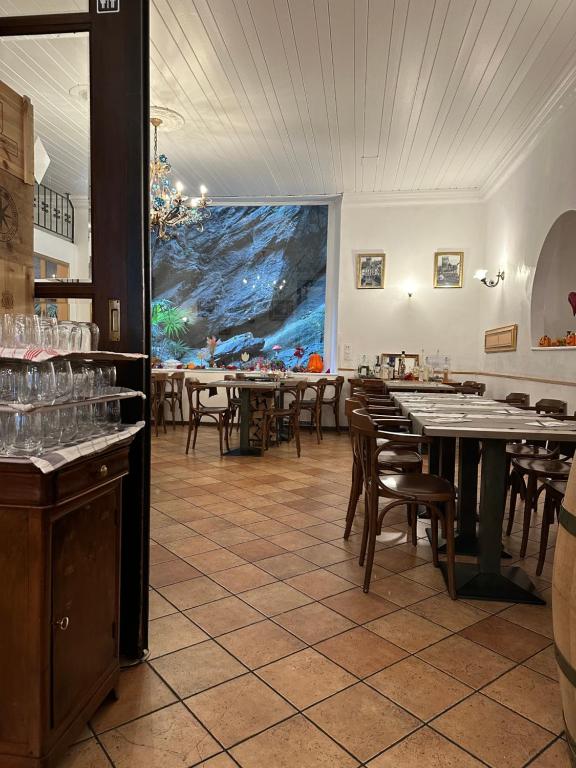 Restaurace v ubytování Hotel Croce Federale