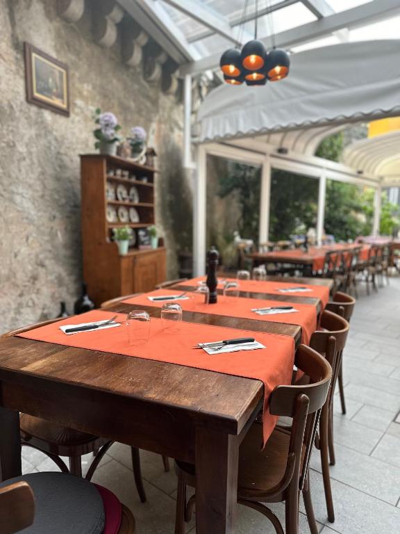 Restaurace v ubytování Hotel Croce Federale