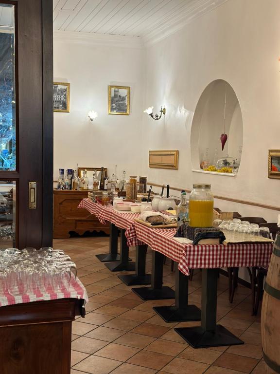 Nápoje v ubytování Hotel Croce Federale