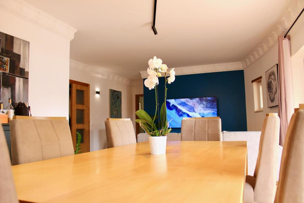 TV a/nebo společenská místnost v ubytování Spacious Penthouse with BBQ and Views
