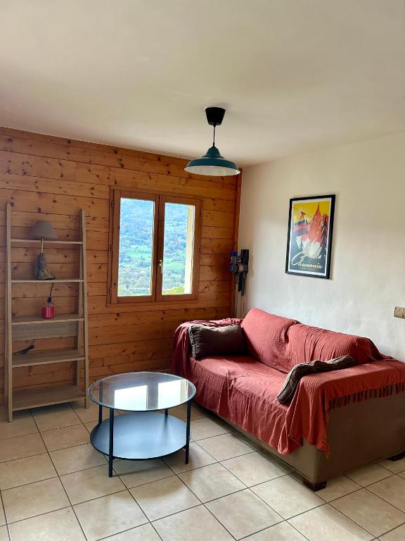 Chalet les vergers - One-Bedroom Apartment With Garden View