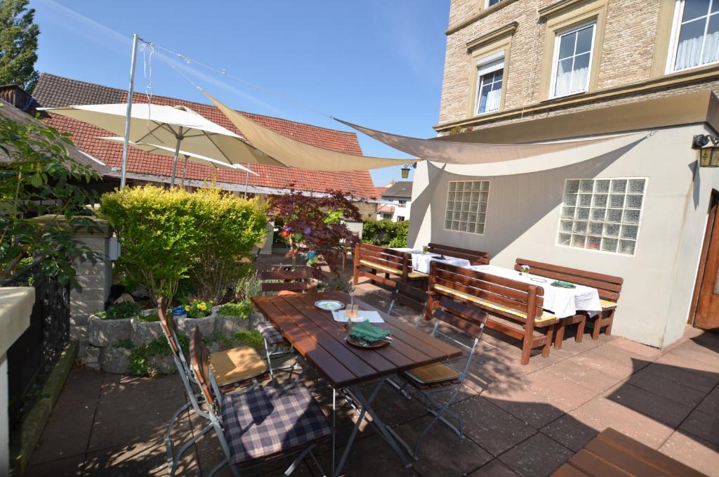 Restaurace v ubytování Landgasthof Goldener Löwe Mainbernheim