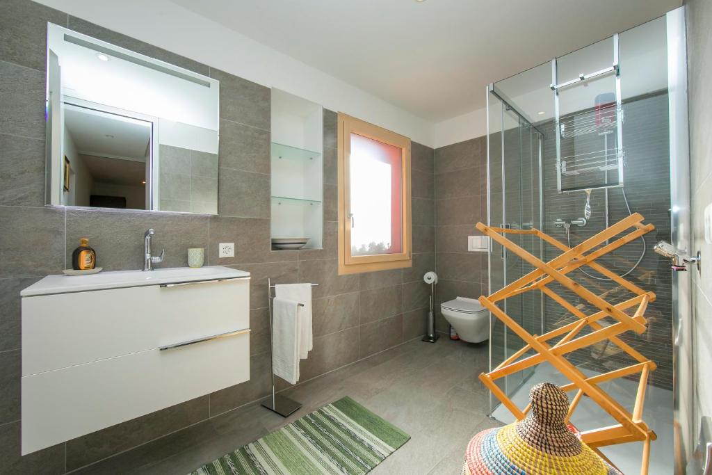 Koupelna v ubytování Ca' Melin - Happy Rentals