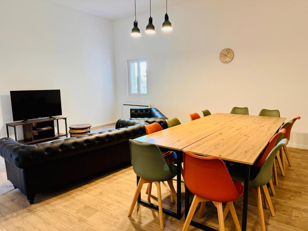 Μια τηλεόραση ή/και κέντρο ψυχαγωγίας στο Appartement Jéroboam