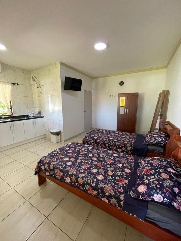 Llit o llits en una habitació de Studio Lemmetje