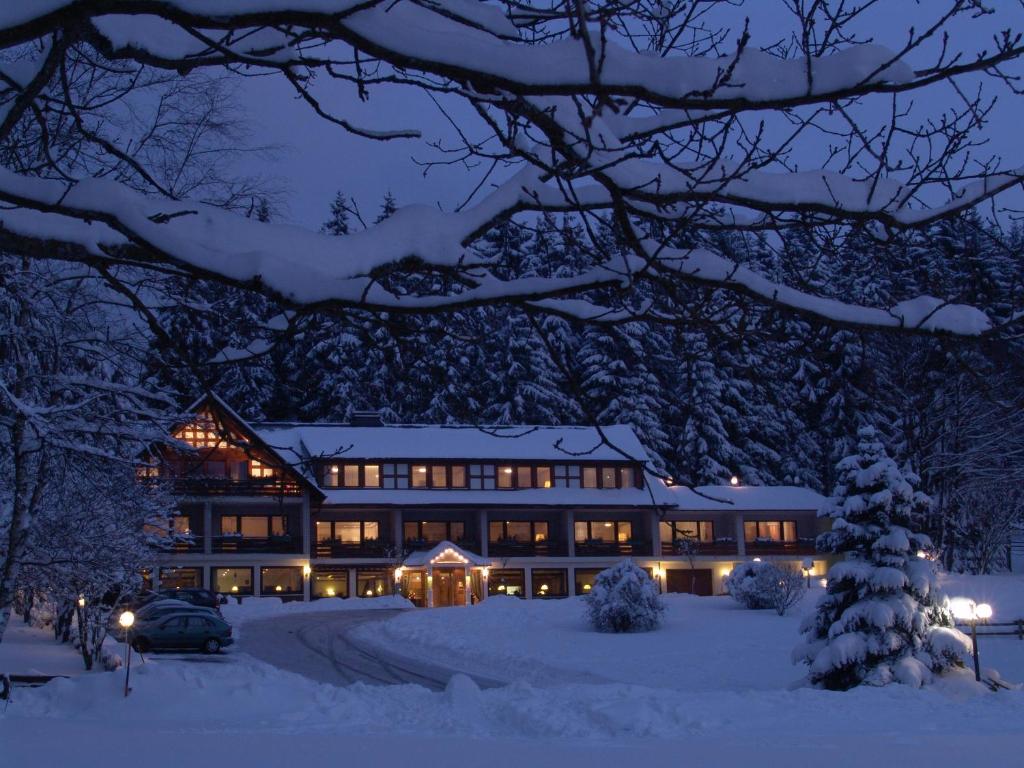 Hotel Kleins Wiese v zimě