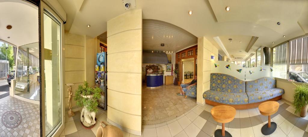 A seating area at Hotel Ave