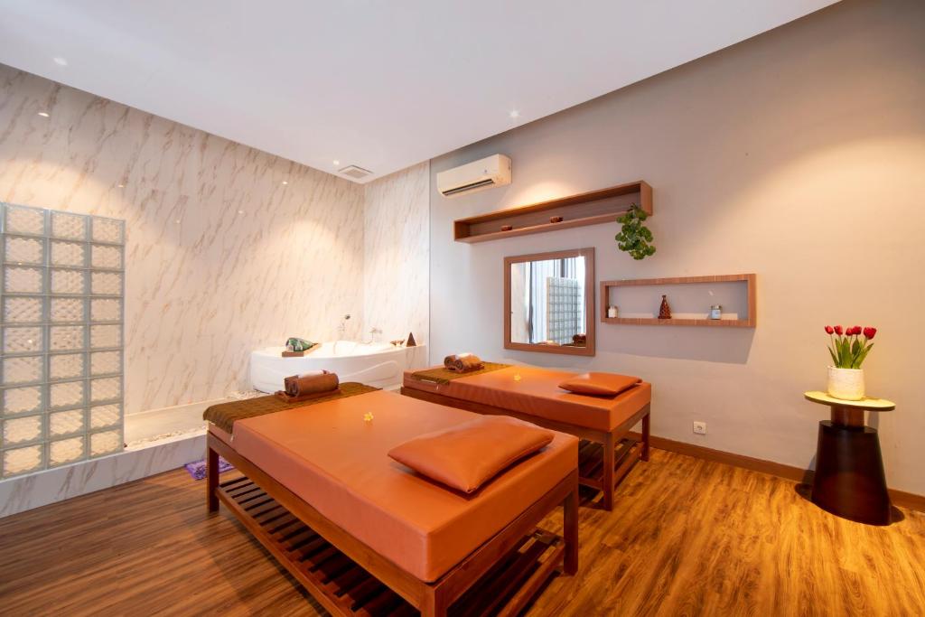 Lázně a/nebo wellness v ubytování Aruna Senggigi Resort & Convention