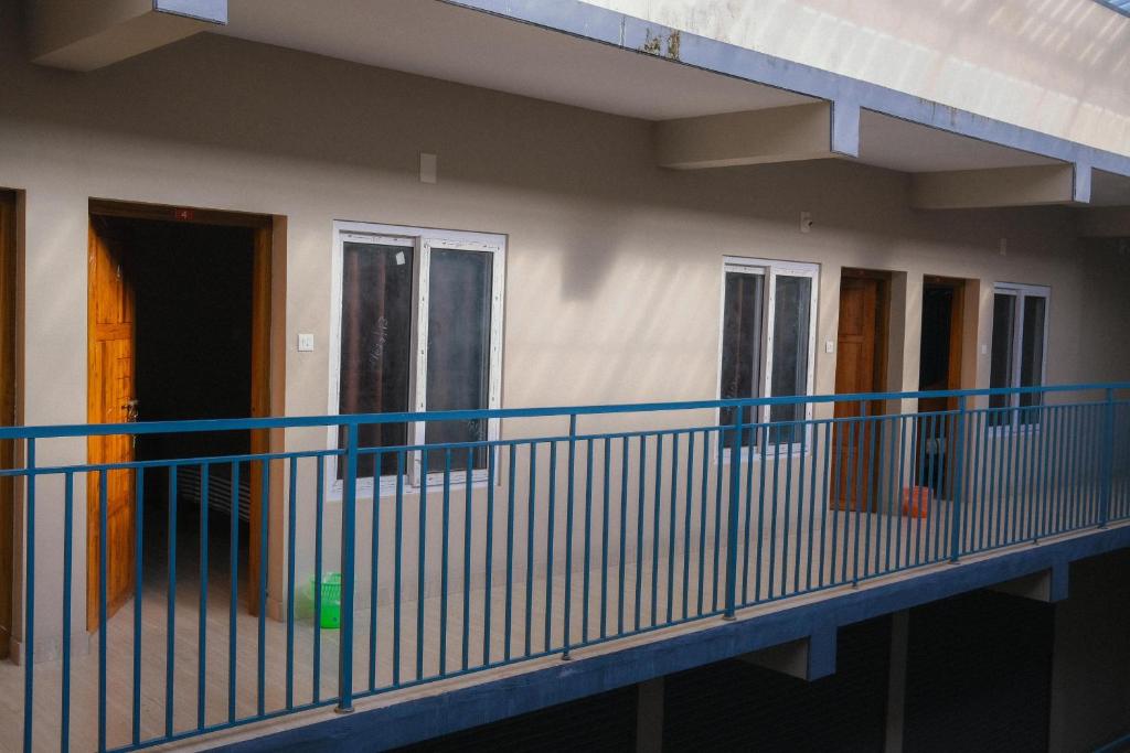 Balkón nebo terasa v ubytování MB Arcade