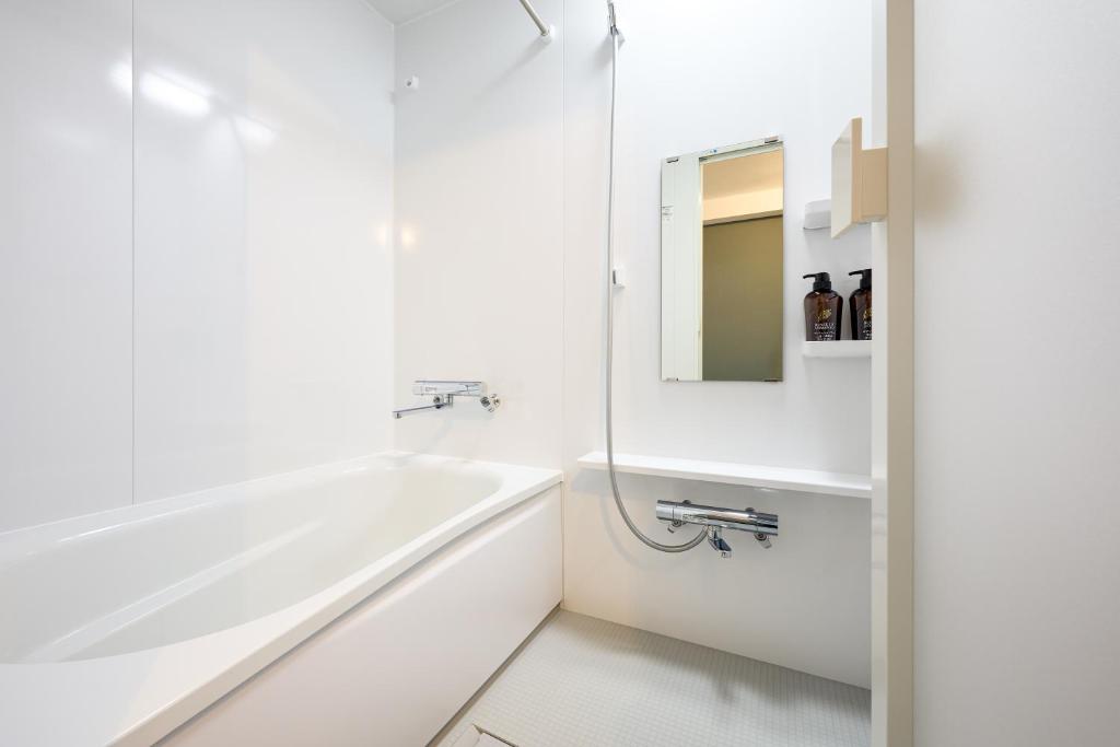 Koupelna v ubytování Hotel WWJ