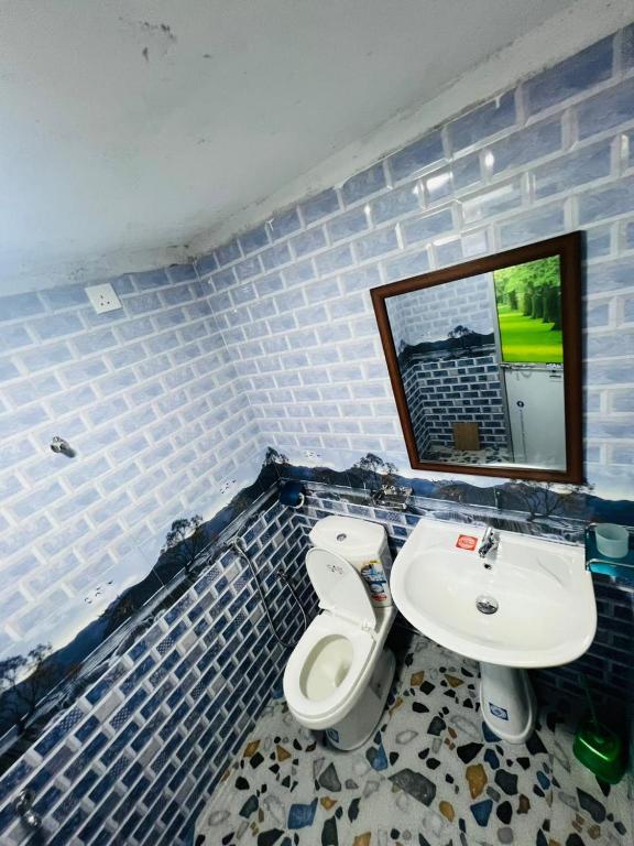 Koupelna v ubytování Sanku Place Hiriketiya