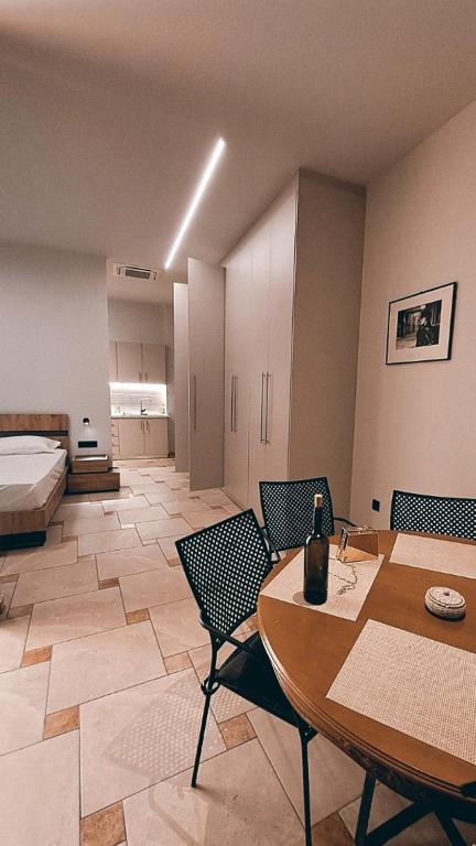 Postel nebo postele na pokoji v ubytování Astak