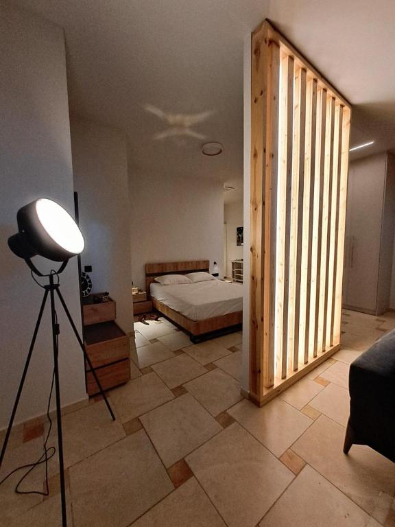 Postel nebo postele na pokoji v ubytování Astak