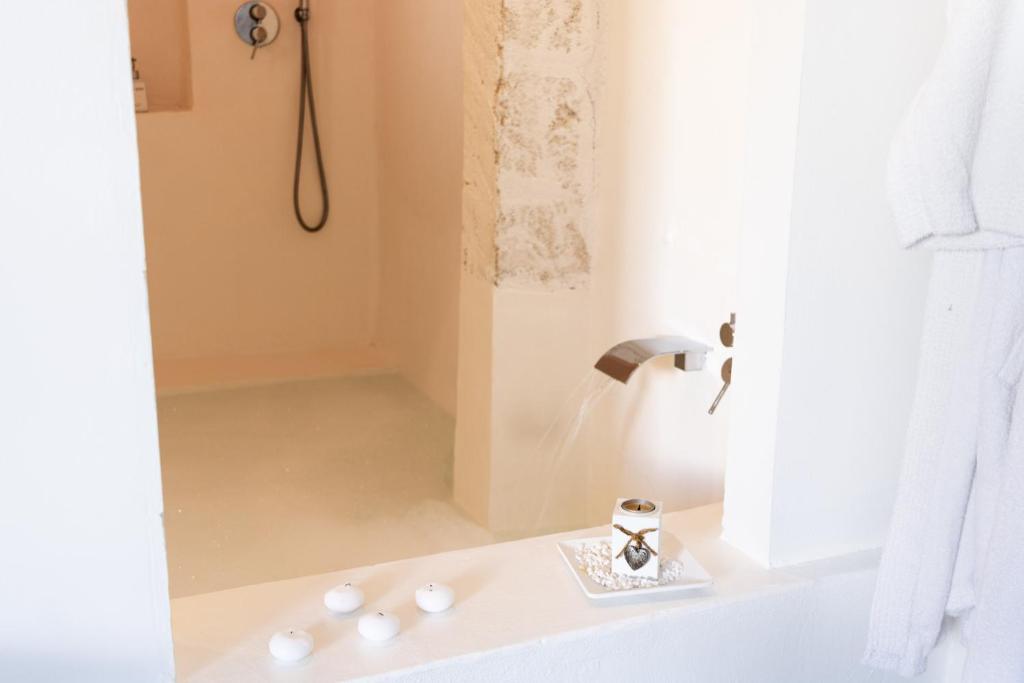 Koupelna v ubytování Corte Mercurio B&B
