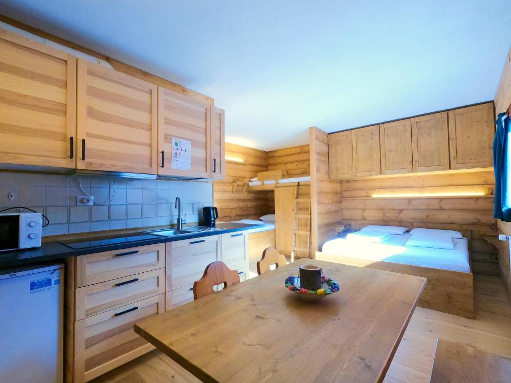 Kuchyň nebo kuchyňský kout v ubytování Valles Vacanze