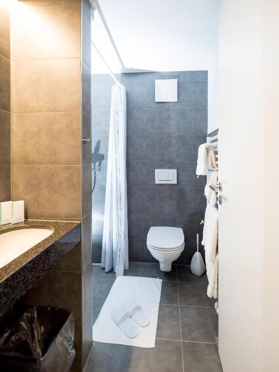 Koupelna v ubytování Aparthotel Bären