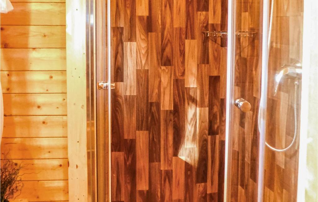 A bathroom at Erholsames Ferienhaus Pillberg