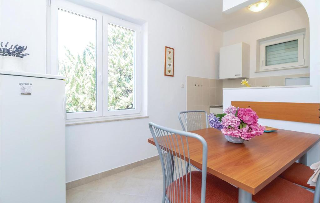 Kuchnia lub aneks kuchenny w obiekcie Lovely Home In Klenovica With Kitchen