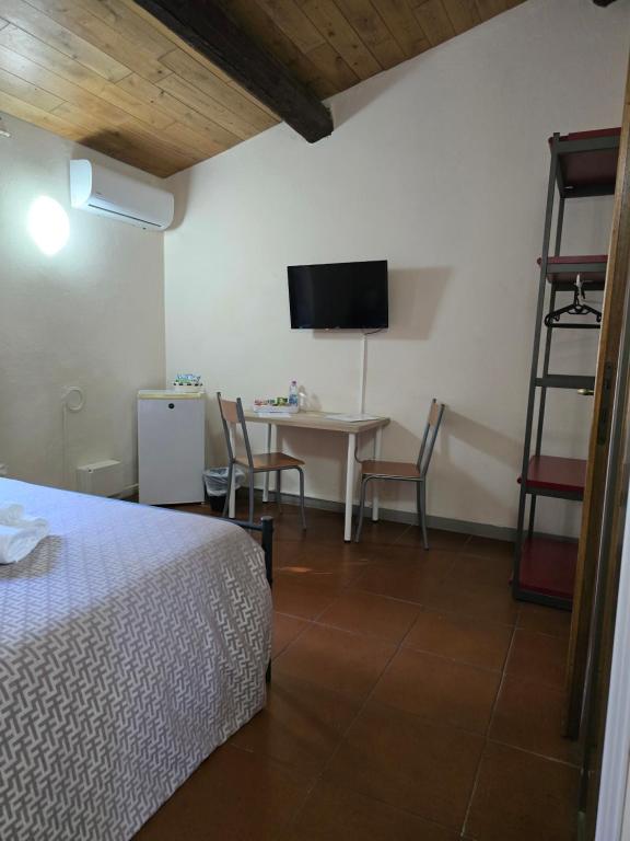Postel nebo postele na pokoji v ubytování Dimora del Conte