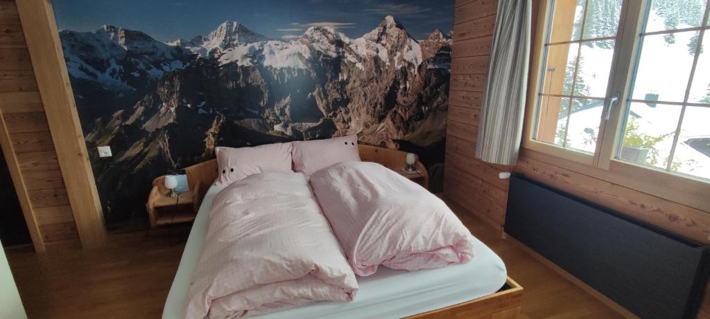 Postel nebo postele na pokoji v ubytování Hotel Sonnenberg