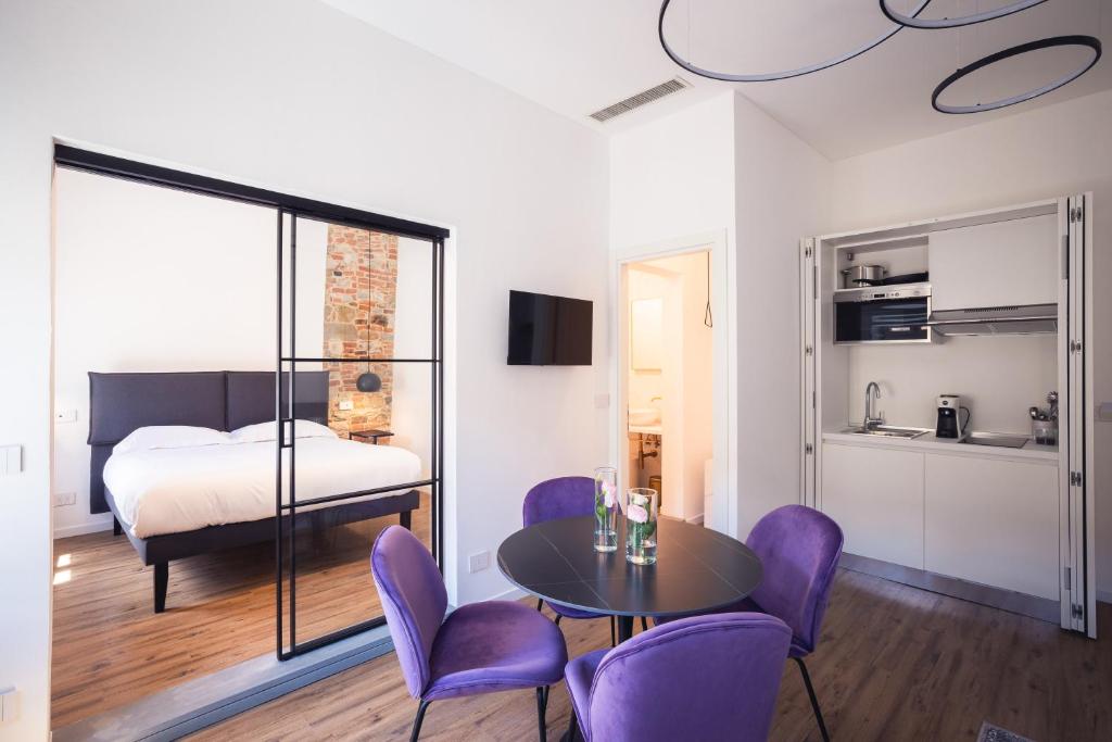 Postel nebo postele na pokoji v ubytování Suite Design & Spa