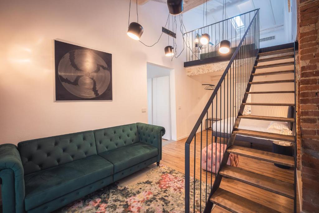 Posezení v ubytování Suite Design & Spa