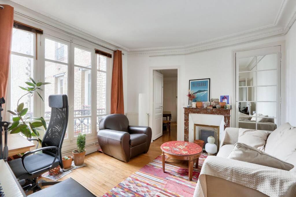 Posezení v ubytování Appart confort moderne près Montmartre