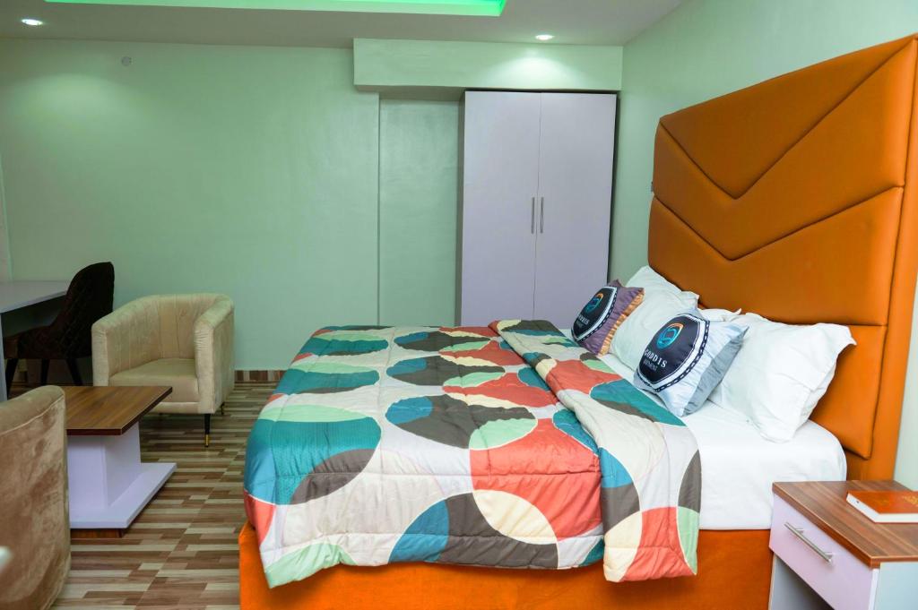 Posezení v ubytování Goodis Apartments Ajah