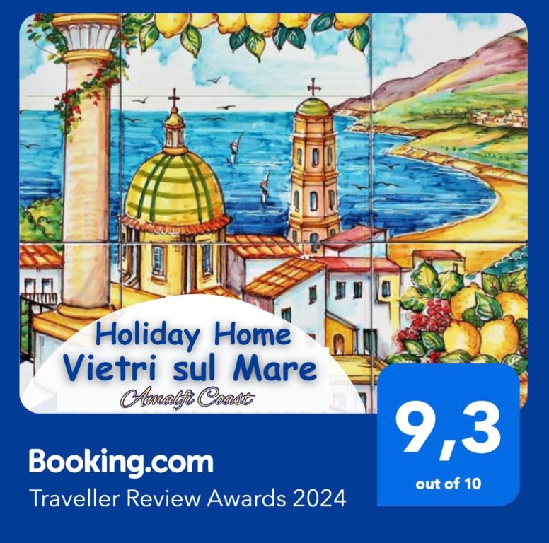 Certifikát, hodnocení, plakát nebo jiný dokument vystavený v ubytování Holiday Home Vietri sul mare