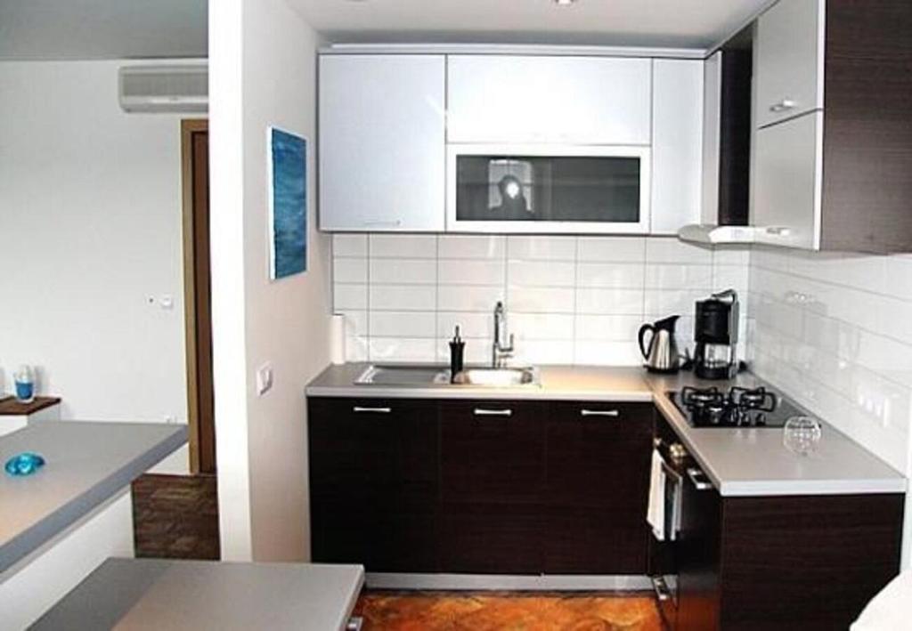 Kuchyňa alebo kuchynka v ubytovaní Apartments Martin