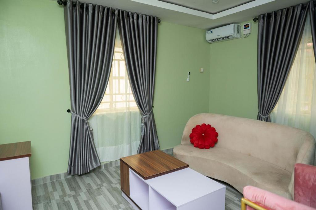 Posezení v ubytování Goodis Apartments Ajah
