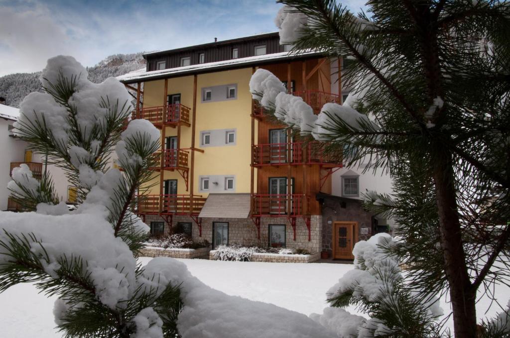 Appartamenti Residence La Roggia v zimě