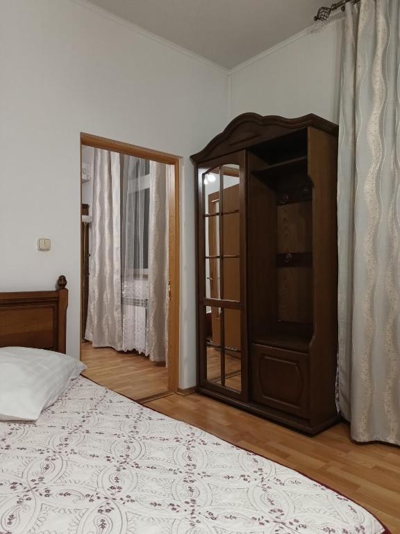 Postel nebo postele na pokoji v ubytování Вілла Токай