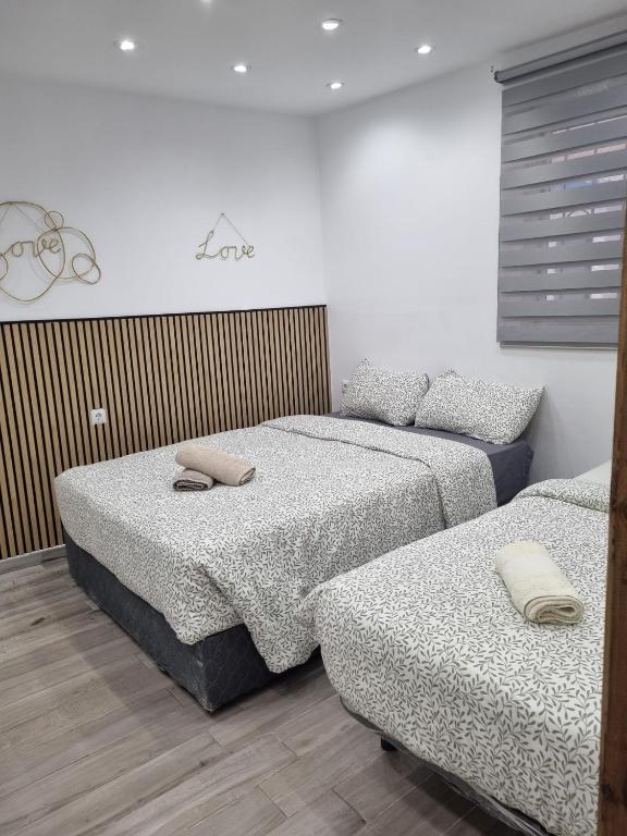 Postel nebo postele na pokoji v ubytování ESPERANZA 10 APARTAMENTO