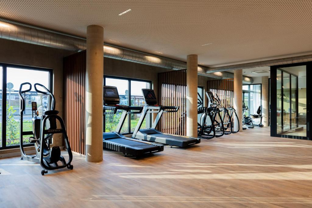 Fitness centrum a/nebo fitness zařízení v ubytování Ki Space Hotel & Spa - near Disneyland Paris