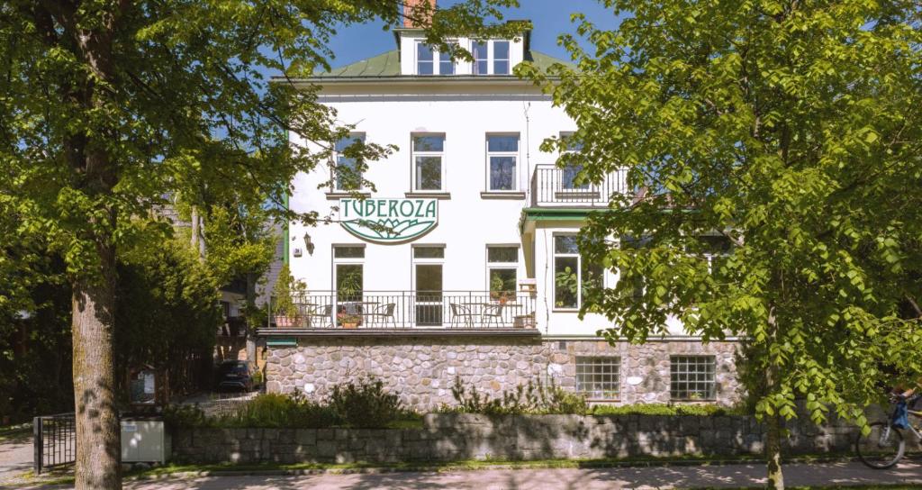 Budova, v ktorej sa ubytovanie bed & breakfast nachádza