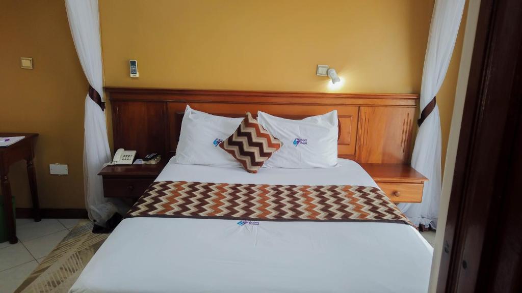 Cama o camas de una habitación en 67 Airport Hotel Nairobi