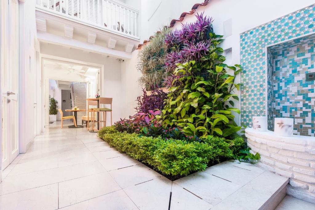 Zahrada ubytování Casa La Cartujita