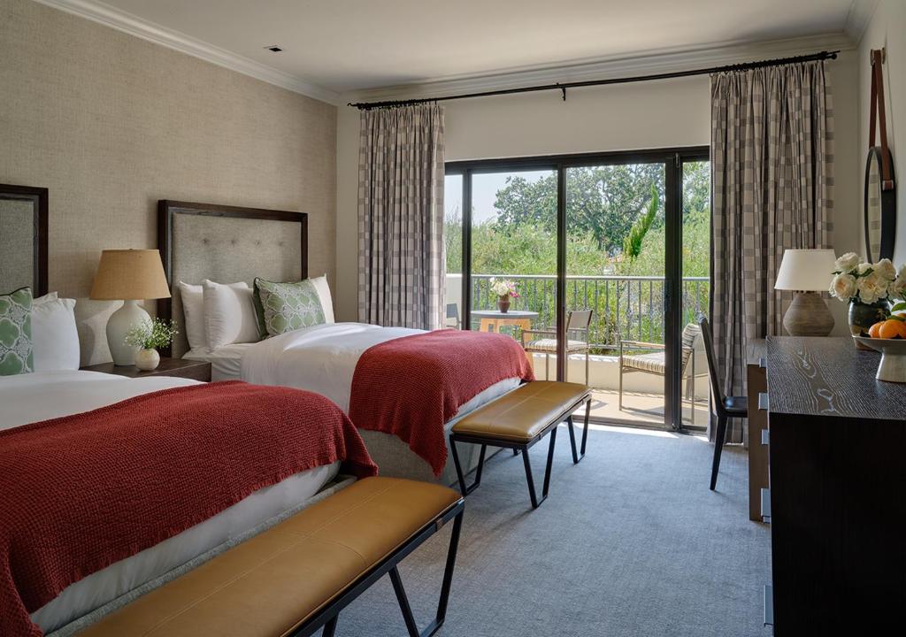 Ojai Valley Inn - Ojai Luxe Twee Queensize Bedden