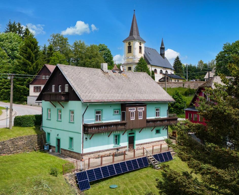 Budova, kde se apartmán nachází