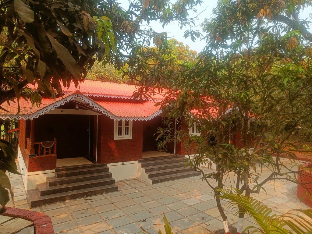 Zahrada ubytování Shantadurga Beachside Homestay