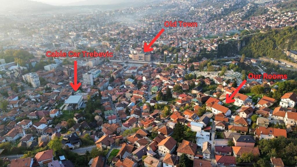 Příroda nedaleko penzionu