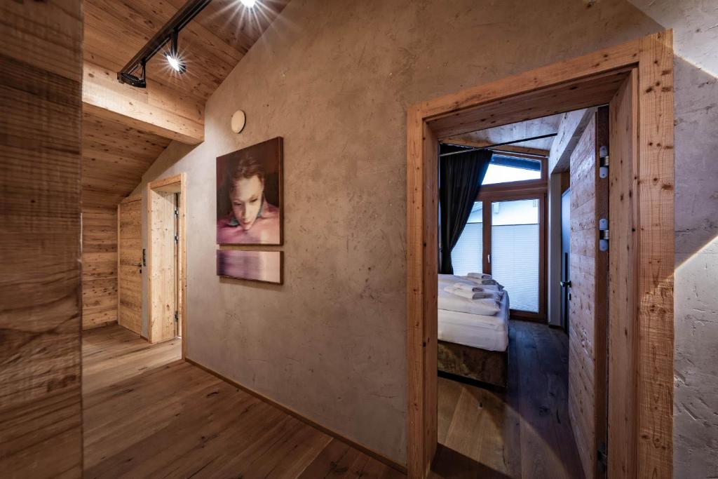 Posteľ alebo postele v izbe v ubytovaní Loft in the Alps Penthouse