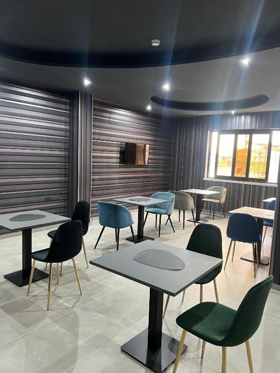 Posezení v ubytování Hotel El Pamas