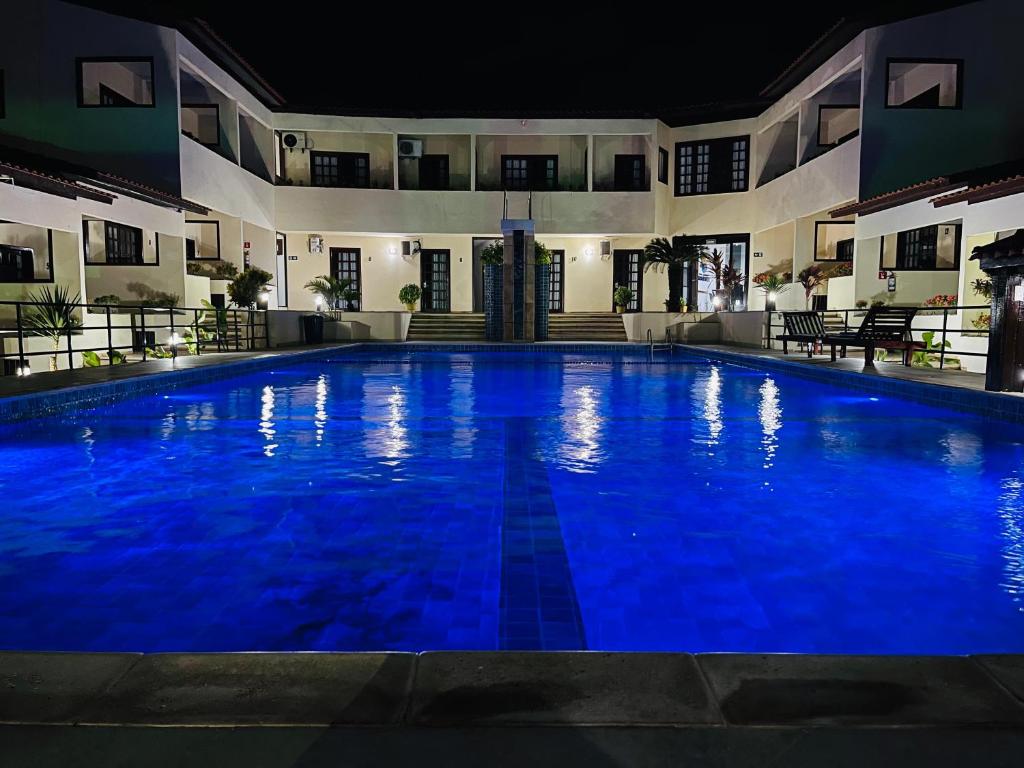 Bazén v ubytování Hotel Pousada Canoa Quebrada nebo v jeho okolí