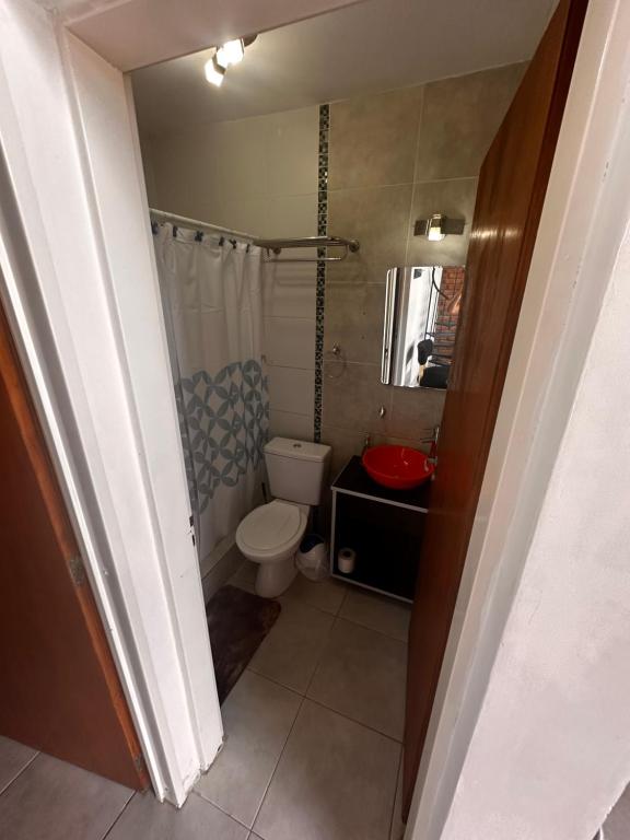 Koupelna v ubytování Kaizen Apart