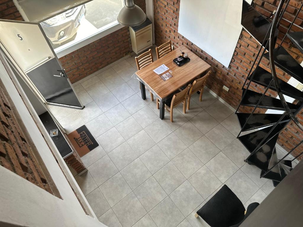 Kuchyň nebo kuchyňský kout v ubytování Kaizen Apart