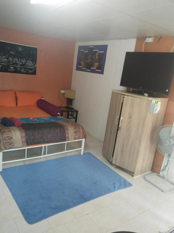 Postel nebo postele na pokoji v ubytování Travellers Rest