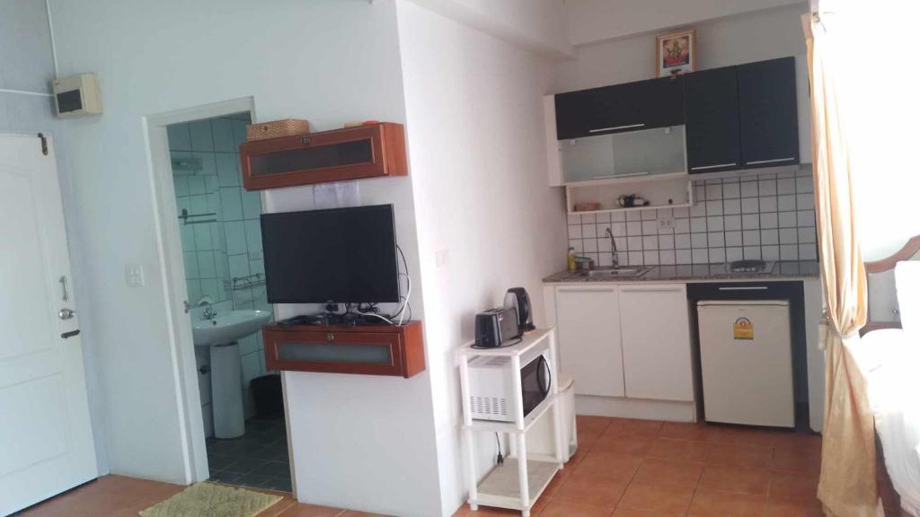 Kuchyň nebo kuchyňský kout v ubytování Avatara condo B22 A